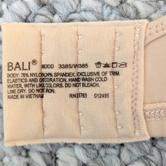 NWOT Bali (38DDD) Passion For Comfort Minimizer Underwire Bra In Soft Taupe - Picture 9 of 9